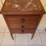 Marble shelf cabinet