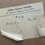 HSP painting "Orientalist Pastoral" signed Eugénie Clarac (1886/1960) Algiers