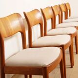 6 x dining chair | John Mortensen | Niels Koefoed | Model Ole | Teak