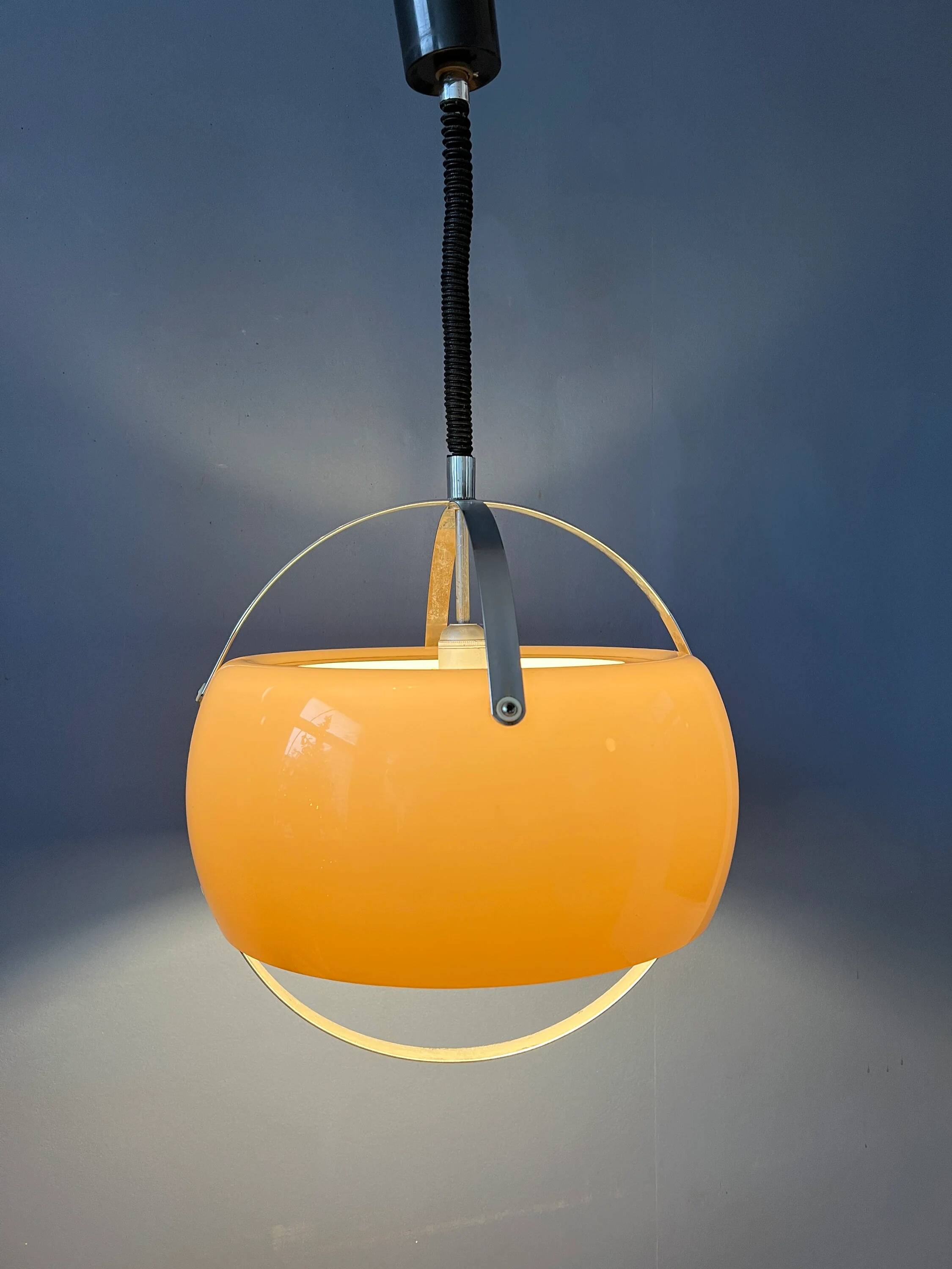 Vintage Tronconi suspension, Space Age luminaire