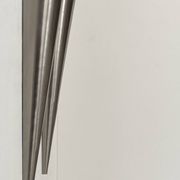 Vintage wall light pair, metal, France, 1980.