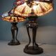 Set de 2 lampes Tiffany