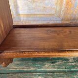 carved wooden wall shelf – Rustic and authentic feel