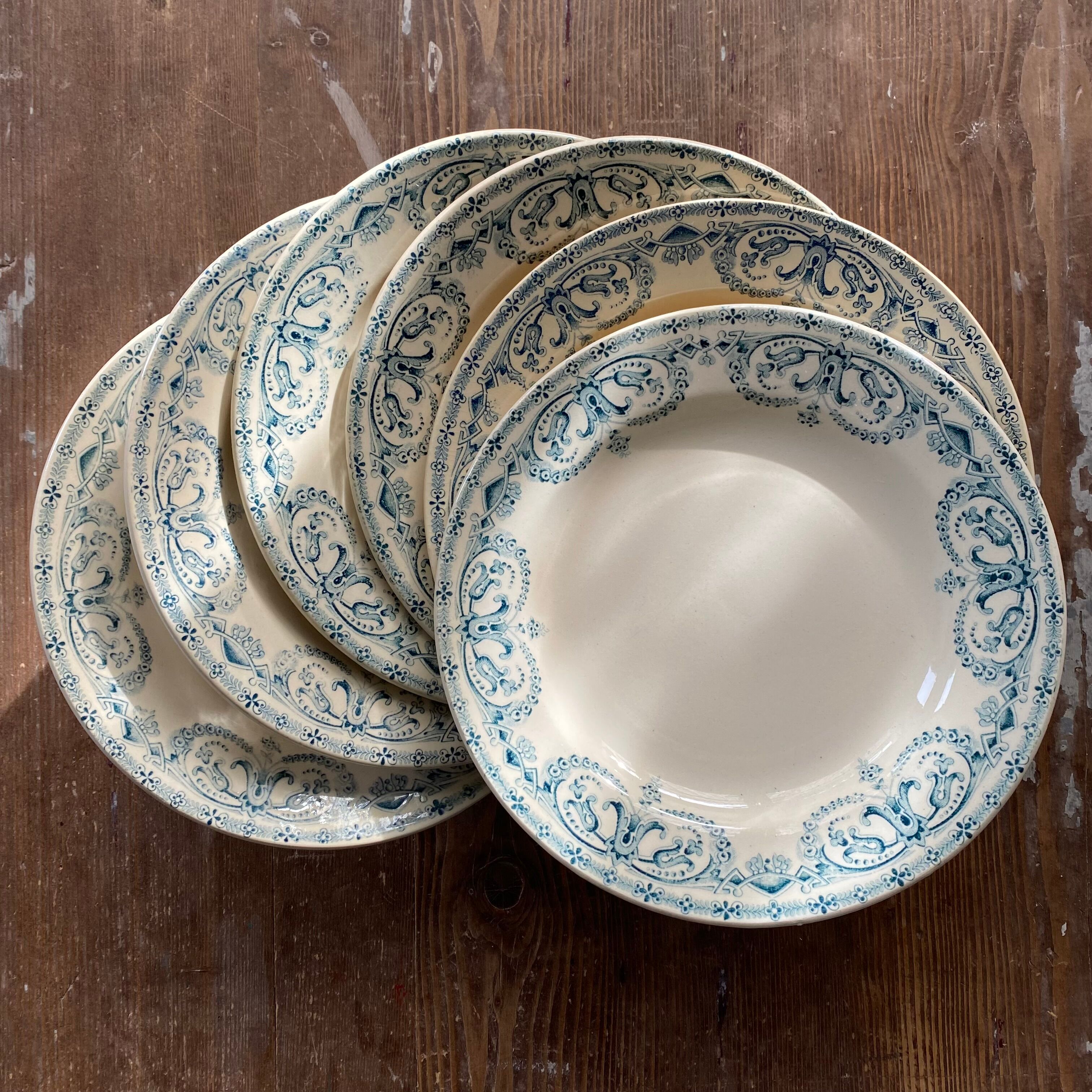 Iron Earth plates x6