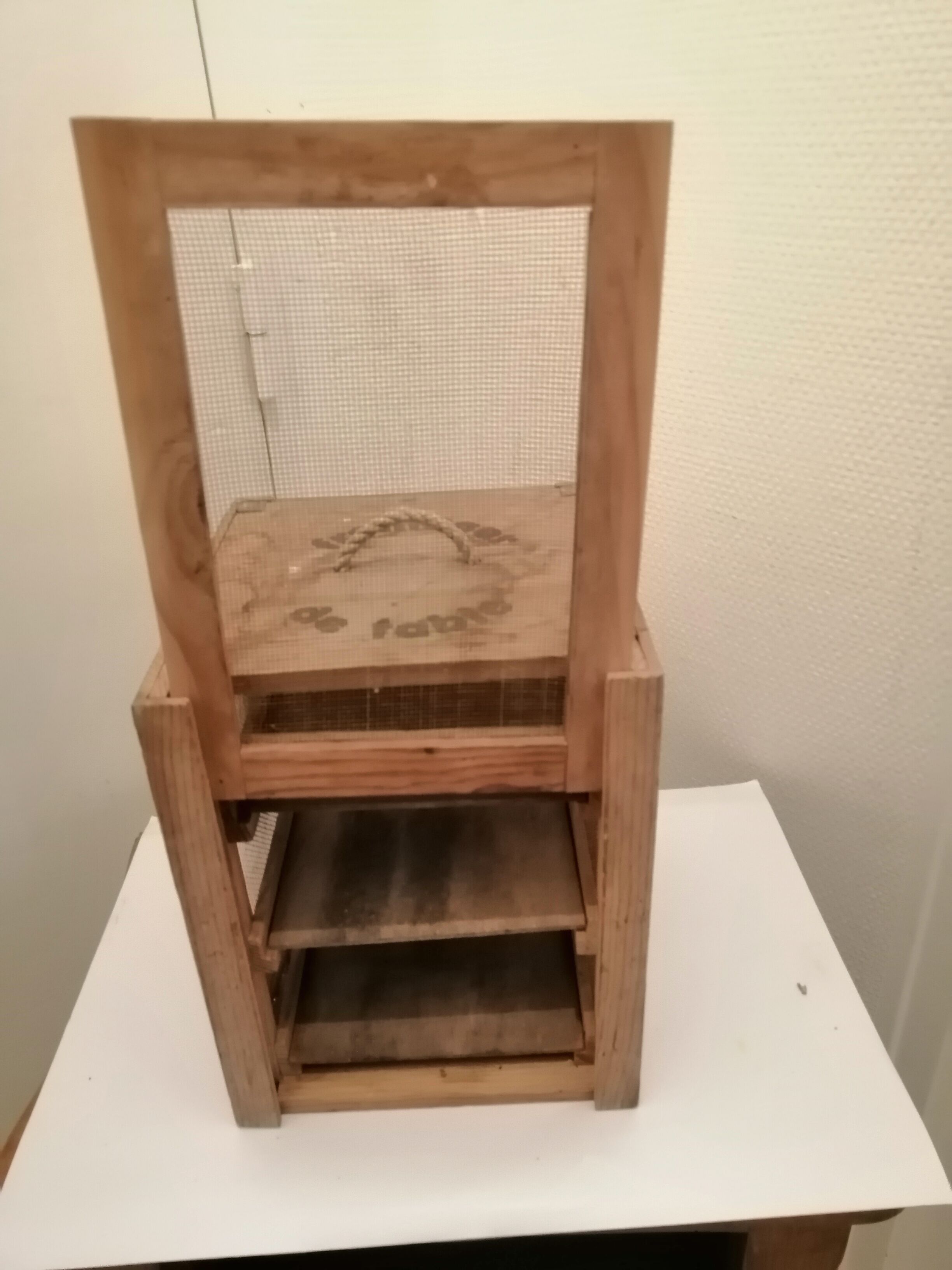 Wooden pantry for cheese or other