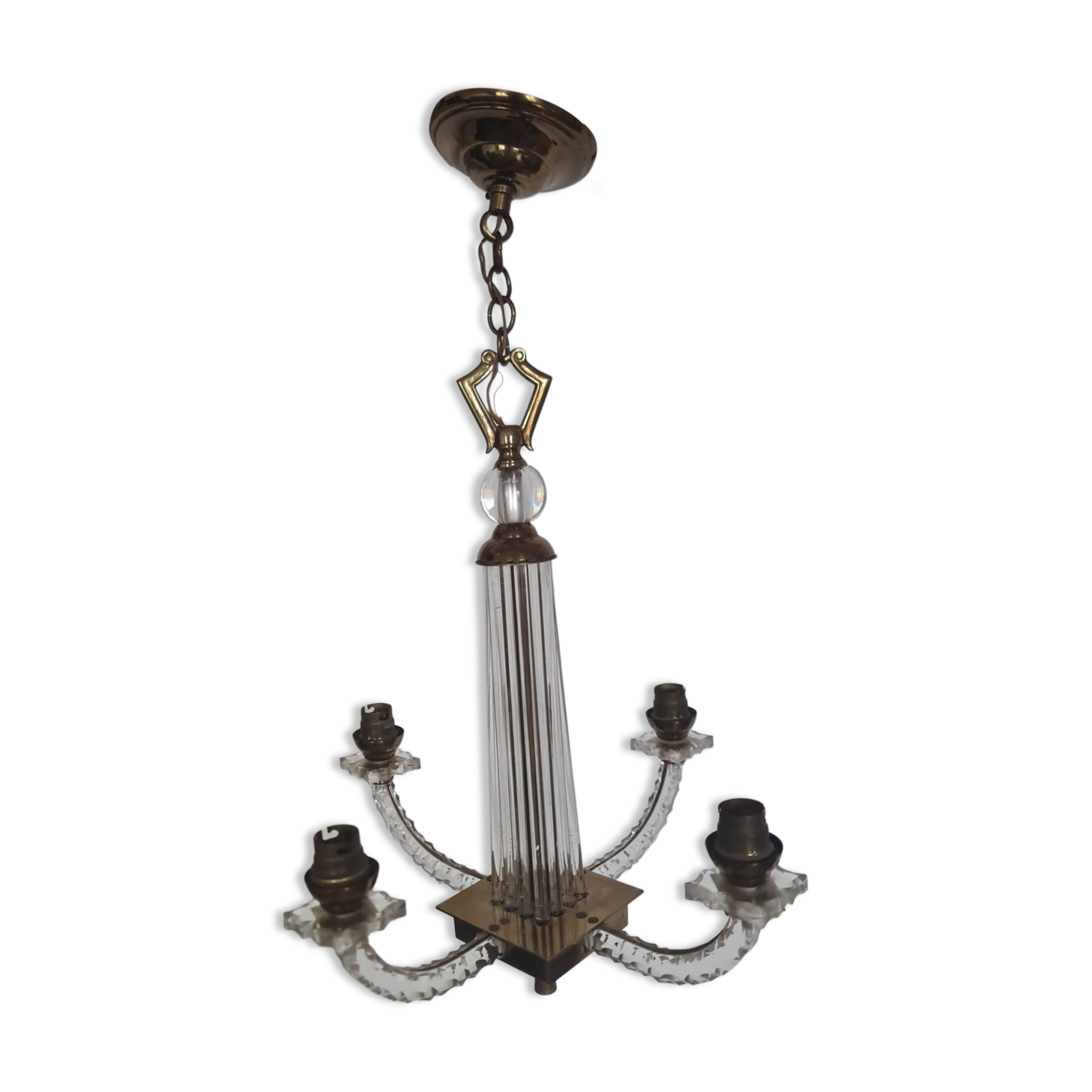 Chandelier Jacques Adnet