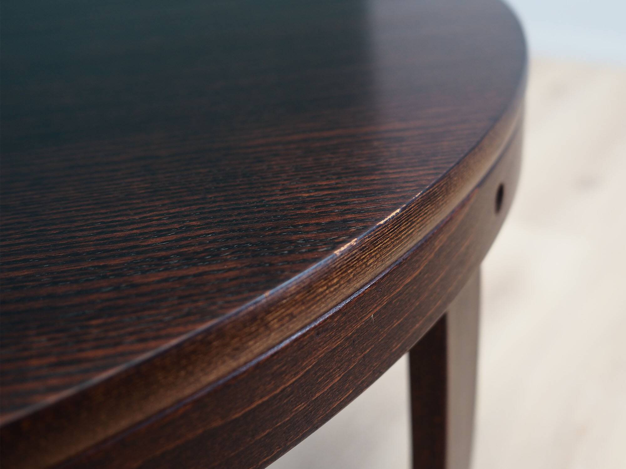 Round coffee table, Danish design, 1960s, production: Denmark