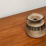 Danish Scandinavian pottery vase from the mid-century Lovemose Denmark, 1960s.