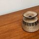 Danish Scandinavian pottery vase from the mid-century Lovemose Denmark, 1960s.