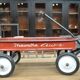 Former US 1950 metal toy trailer