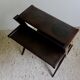 Wooden sofa end magazine holders