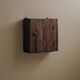 Mountain wall cabinet in solid pine, Folk Art, around 1900
