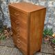Vintage chest of drawers with compass feet 1960 H112