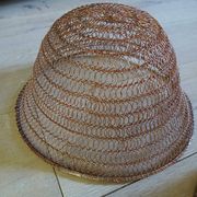 2 metal wire fruit baskets