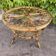 1950s rattan table from France