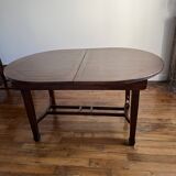 Set of wooden table and chairs
