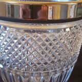 Crystal champagne bucket.