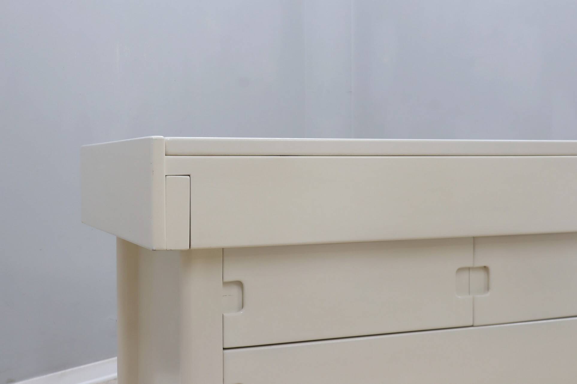 Saporiti vintage chest of drawers dressing table 1970s