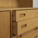 Danish modern oak wall cabinet by Poul Hundevad, Denmark 1960s