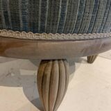 Art Deco footrest stool in beech 20th century