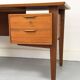 Danish Teak Desk with Drawers by H. Jørgensen for Fredericia, 1960s