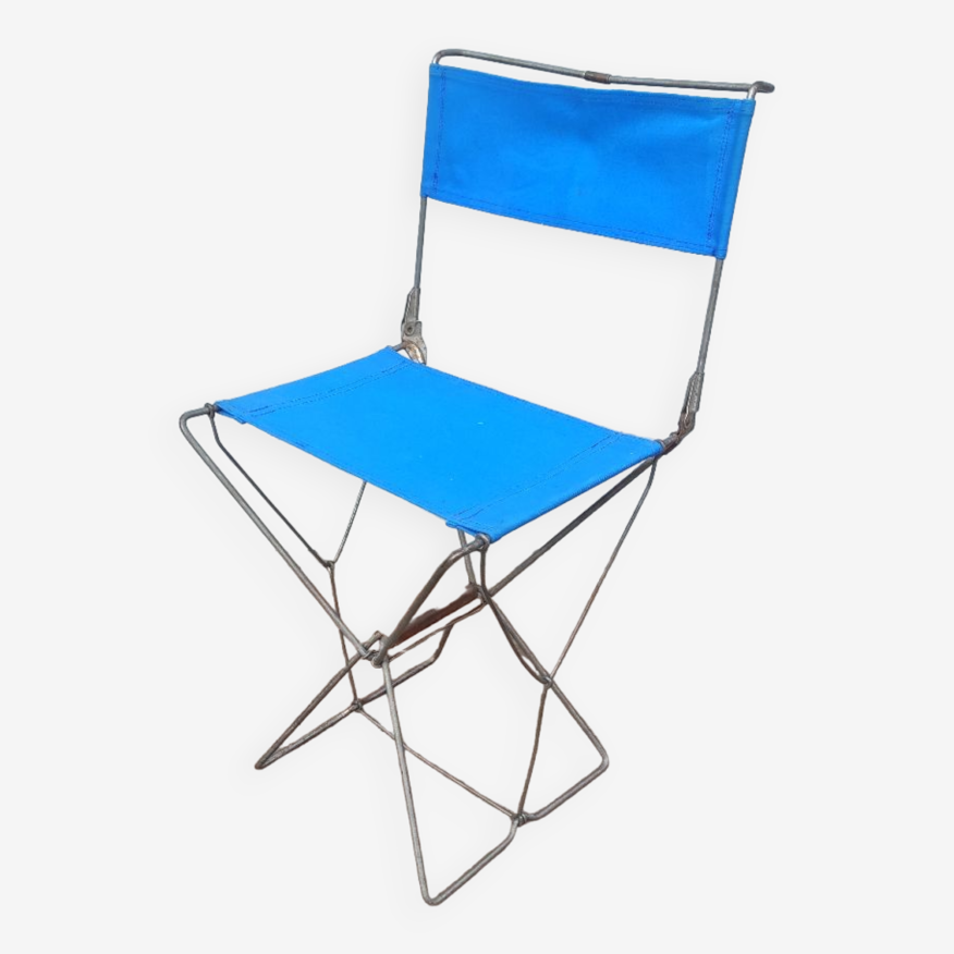 Chaise pliante pour enfant - Bleu