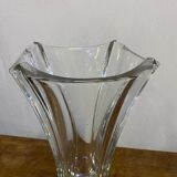 Crystal floral vase