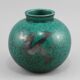 Wilhelm kage vase in ceramic "argenta" gustavsberg sweden 1940s marked