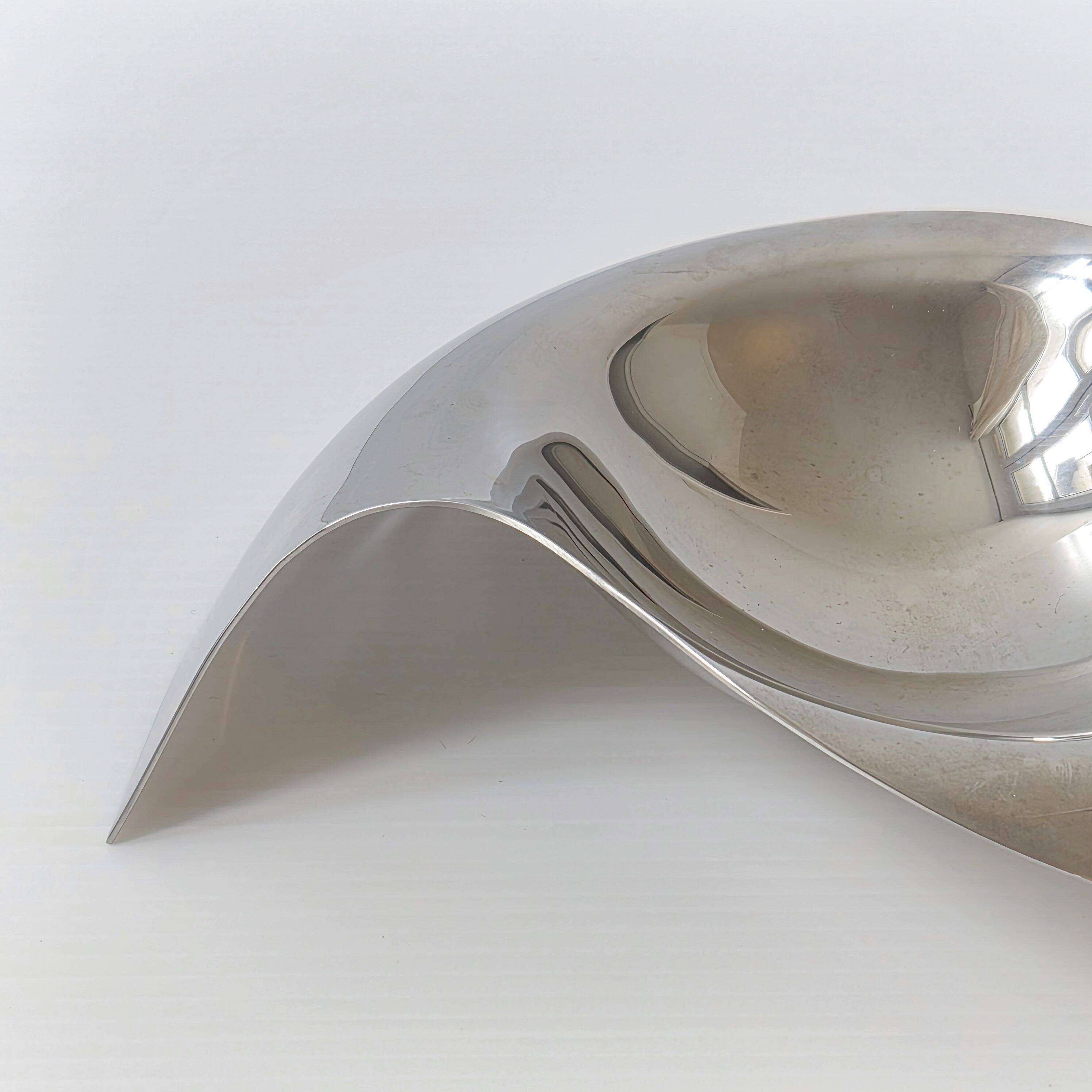 Vide-poche coupelle de Allan Schaff pour Georg Jensen 1990