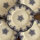 Flat ironstone plates "Rouen" Jules Vieillard Bordeaux