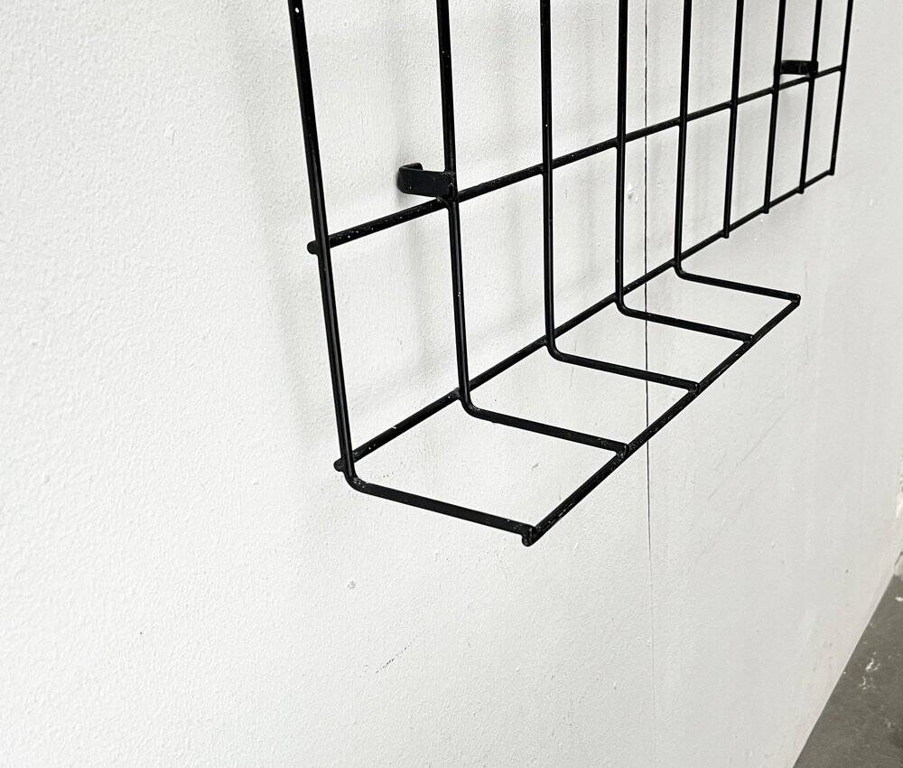 Minimalist German coat rack from the mid-century, 1960s.