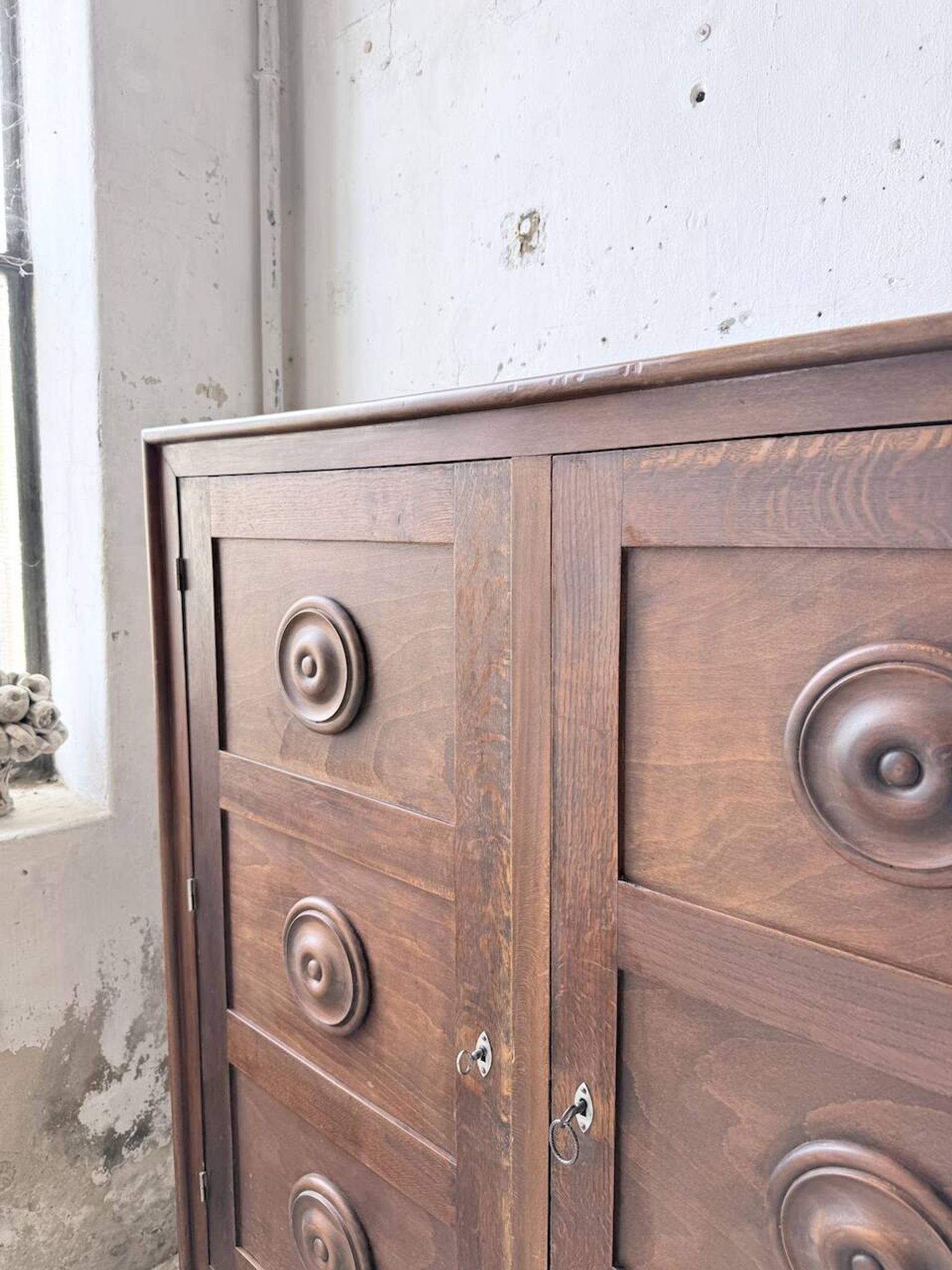 Oak wardrobe "Basque" Dudouyt