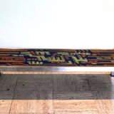 Vintage enameled ceramic coffee table by Antonio De Nisco, 1960s