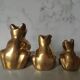 Brass frogs