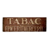 Enseigne Tabac - Epicerie - Mercerie vintage 50's