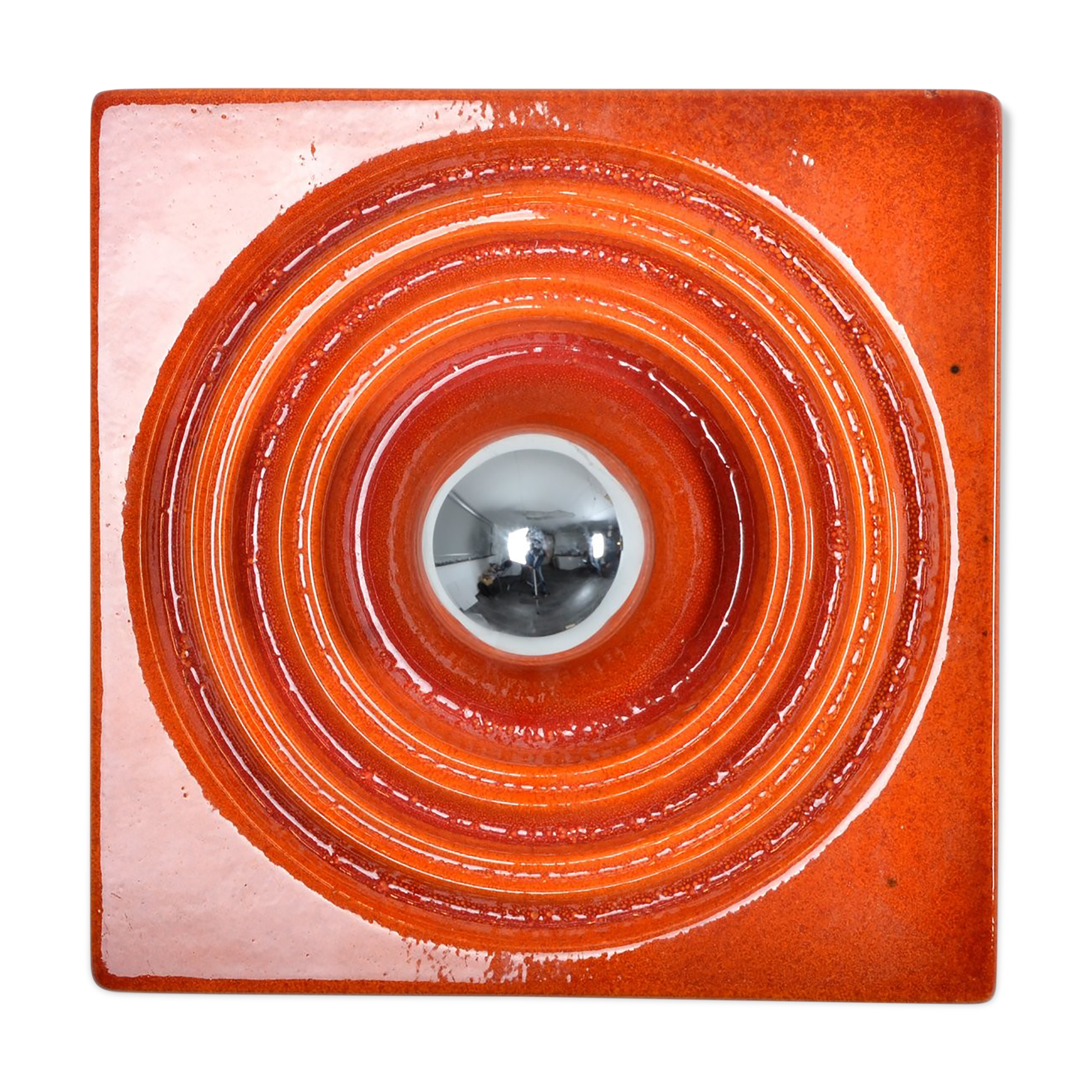 Fat Lava ceramic wall apply from Hustadt Leuchten 1970s