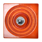 Fat Lava ceramic wall apply from Hustadt Leuchten 1970s