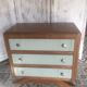 Commode pied moustache en chêne