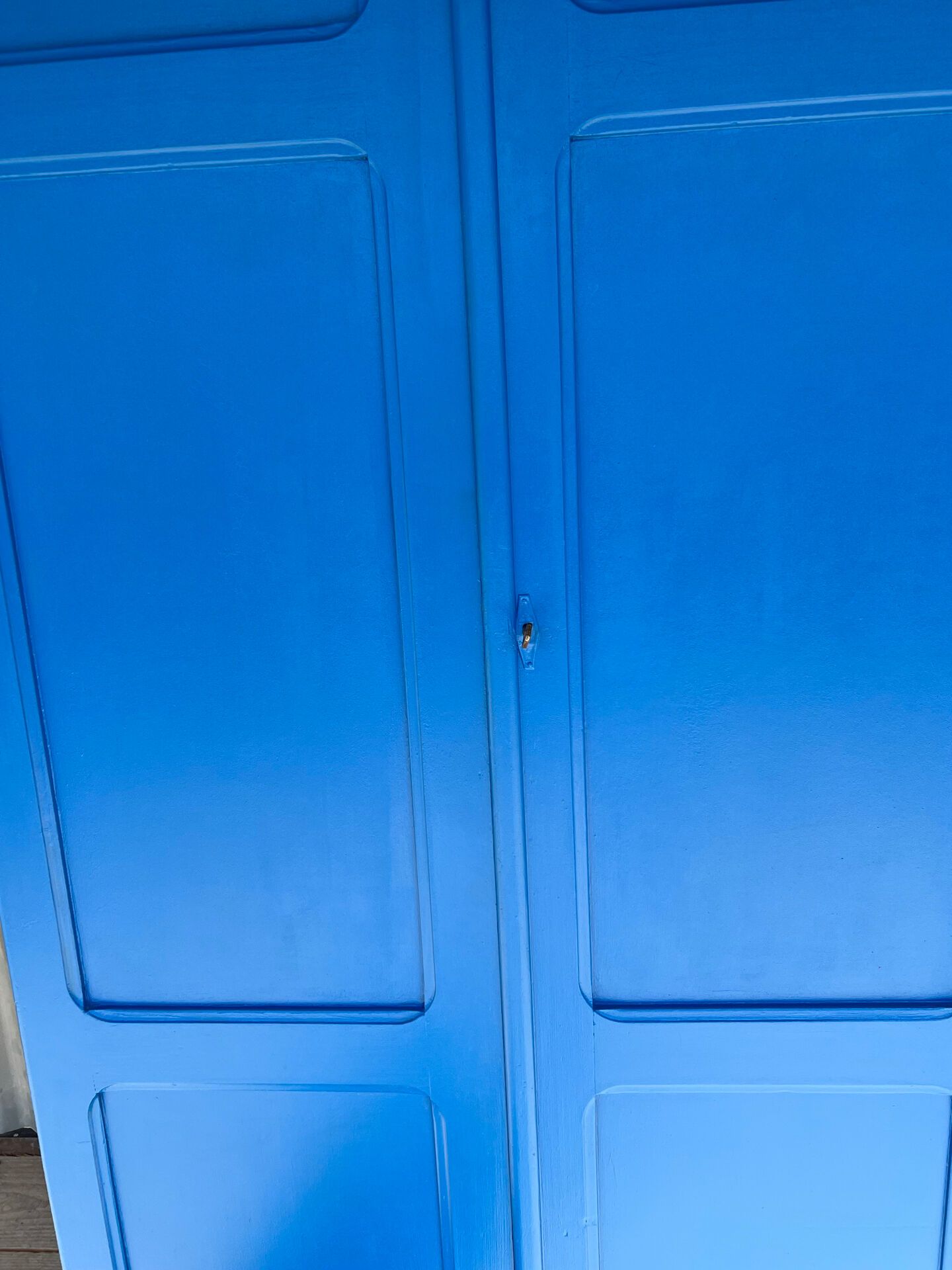 Blue wardrobe