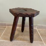 Brutalist Tripod Stool