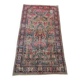 Antique Handmade Middle Eastern Kerman Rug 3.9' x 6.9' (120 cm x 211 cm), 1920s - 1L15