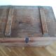 Old solid pine chest