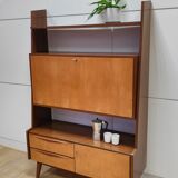 Shelf wall cabinet secretary