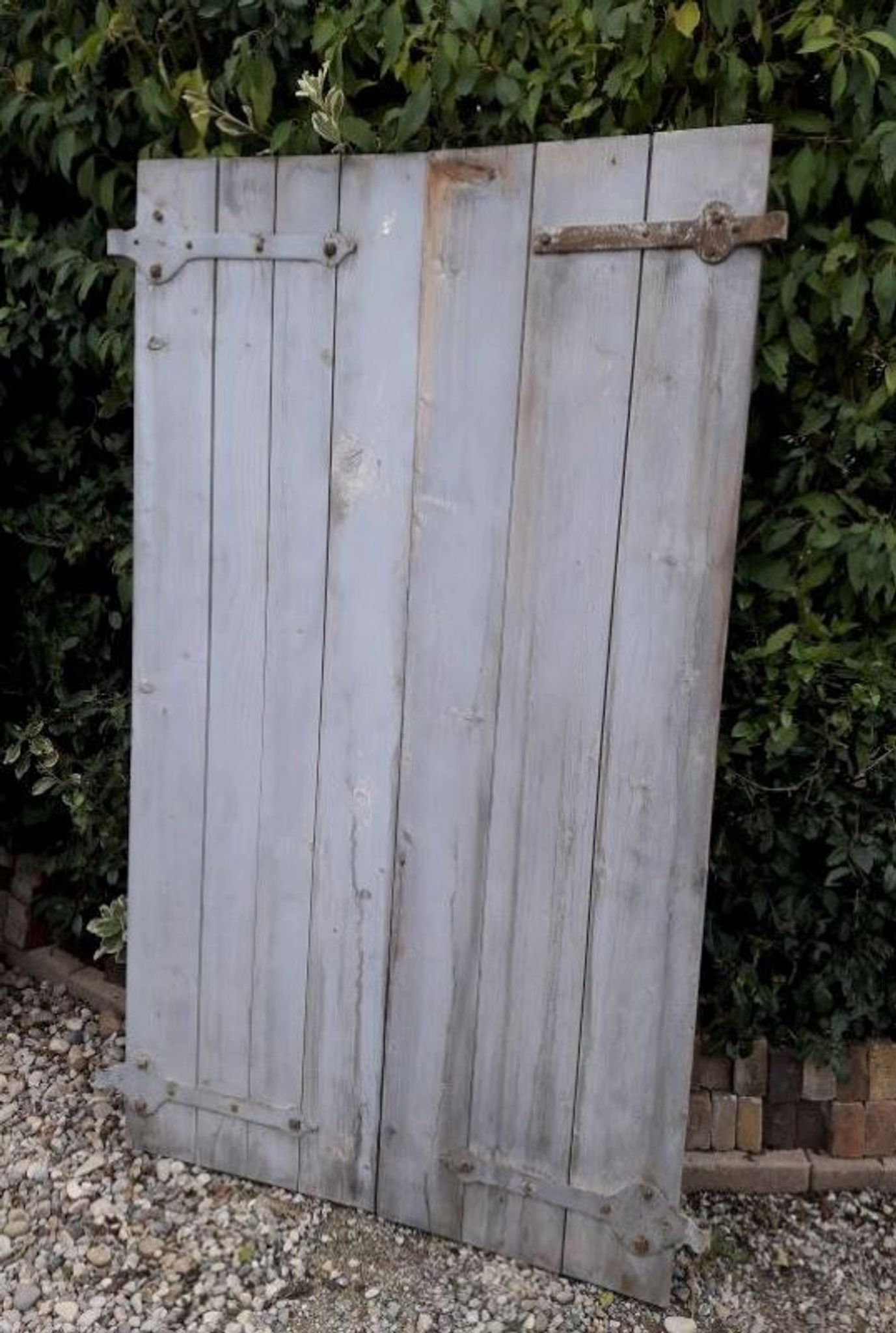 Pair of shutters fir hinges XVIII° old