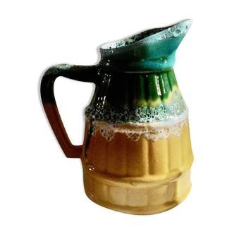 Vintage ceramic pitcher signed Ribero Vallauris