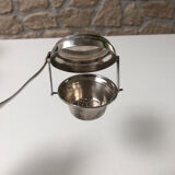 Passoire à thé à bascule en argent