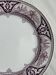 Antique English decorative porcelain plate "Poonah" by Brown-Westhead,
