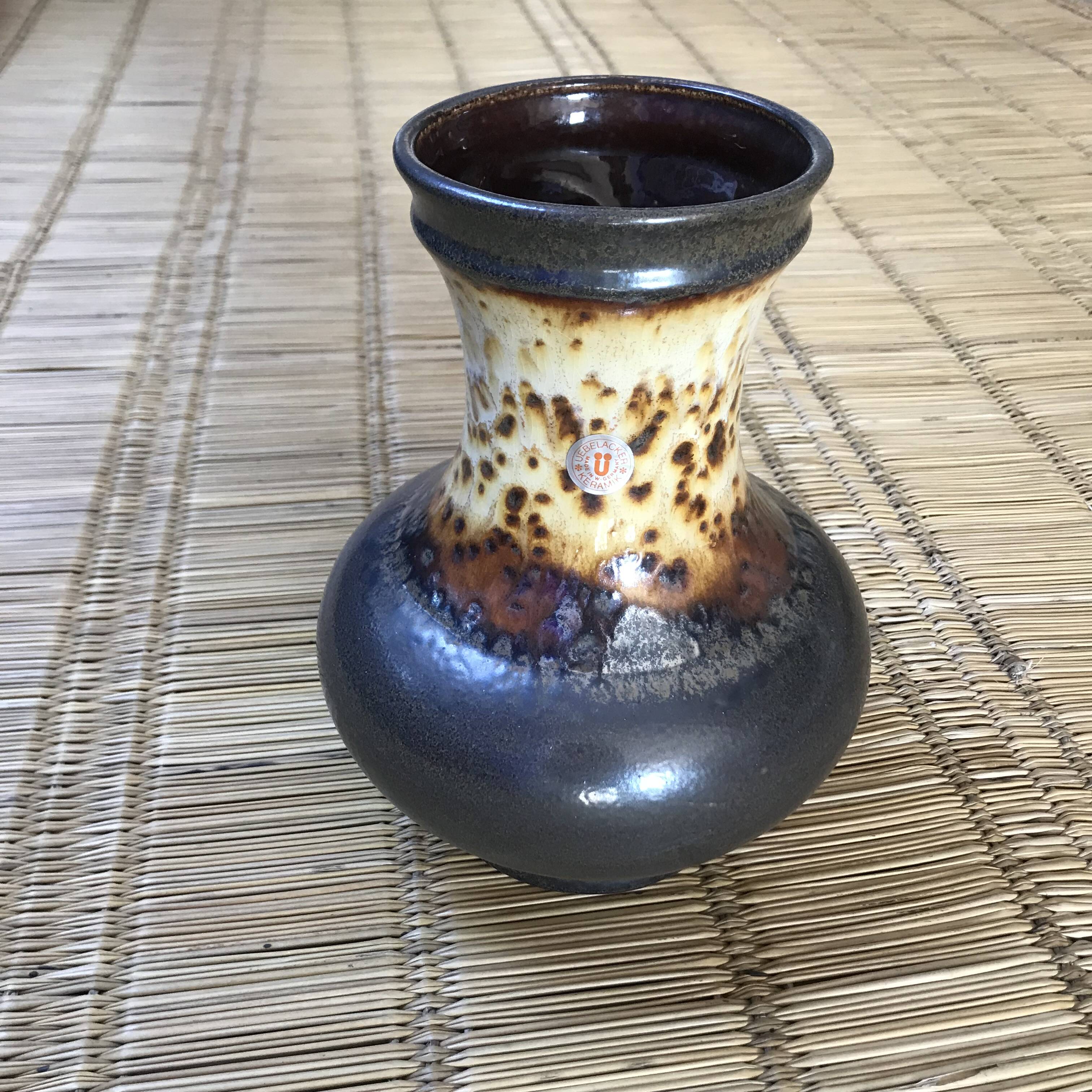 Vase West Germany Uebelacker
