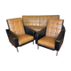 Sofa and two vintage armchairs
