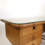 Rattan desk and chair  70